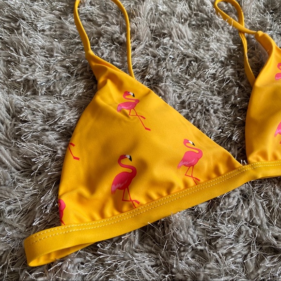 Zaful Flamingo Bikini Top 💕 - Picture 2 of 5